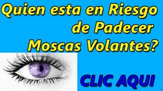 Moscas Volantes | Quien Esta en Riesgo de Padecer Las Moscas Volantes?