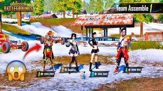 New Update Team Assemble 😎 in PUBG MOBILE/ BGMI