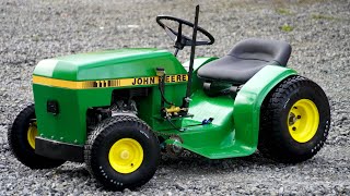 Homemade JOHN DEERE 200cc Race MOWER !? Part 1