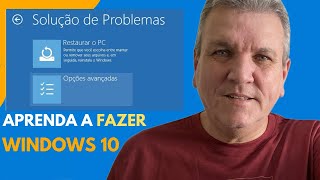 DEU TELA AZUL NO WINDOWS 10 - COMO RESTAURAR O PC & CONFIGURAÇÕES DE INICIALIZAÇÃO