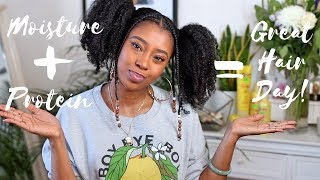 How To Get The Perfect Balance of Moisture & Protein For Natural Hair! | Curlific by Aphogee Review