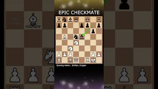 Epic Checkmate in Sicilian - Dragon