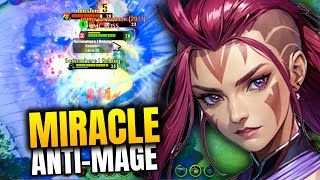 Miracle's Anti-Mage Dominance: How He Carried His Team to Victory in Dota 2