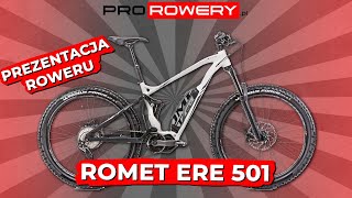 e-MTB full suspension Romet ERE 501: rower elektryczny enduro z POLSKI (16 999 zł) + AKCESORIA