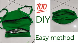 How to sew portable lunch bag for beach or picnic easily/Lunch bag cutting and stitching at home/bag