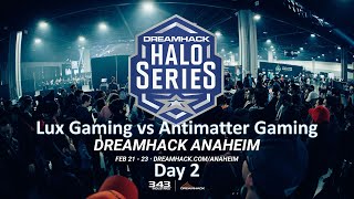 DreamHack Anaheim 2020 - Day 2 Match 7 - Lux Gaming vs Antimatter Gaming - Halo Reach 4v4 PC Tourney