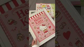 🎀💖 decorating room: framing Sanrio posters #shorts #sanrio