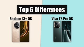 Realme 13+ 5G Vivo T3 Pro 5G | Full Comparison