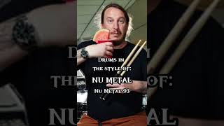 Nu Metal Drumtrack #backingdrums #drums #shortsdrums #drummer