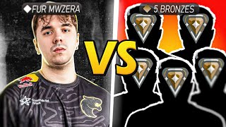 MWZERA vs 5 BRONZES - 1vs5