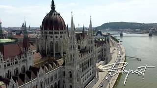 Drone flight over BUDA & PEST, Hungary