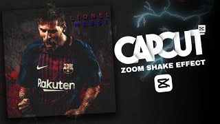 Capcut | trending zoom shake effect