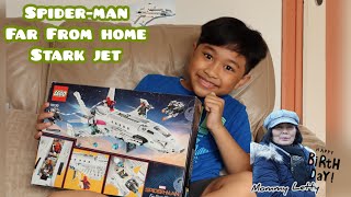 LEGO SPIDER-MAN FAR FROM HOME STARK JET | PRECIOUS GIFT | MOMMY LETTY | Yuyus Lego Diary No. 17