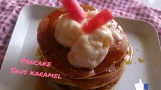 Cara membuat Resep Pancake Topping saus Karamel Istimewa