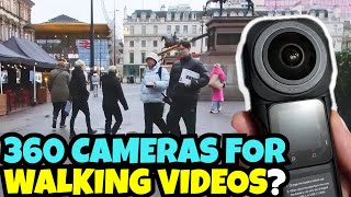 Are 360 Cameras Good For Walking Videos?