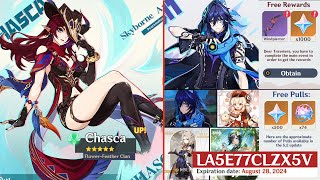 NEW UDPATE! CHASCA AND ORORON ANNOUNCEMENTS ARE HERE! 5.2 Banners and Free 4-star- Genshin Impact