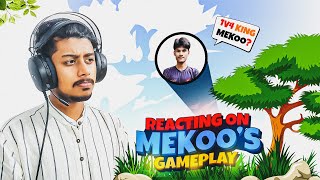 REACTING ON MEKOO FF - 1VS4 @MeKoo_ff #freefire #1vs4