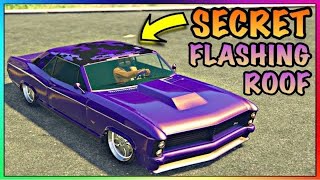 How To Get RARE Flashing Roof Glitch Benny's Buccaneer Custom (GTA Online)