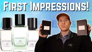 BANANA REPUBLIC ICON LINE FIRST IMPRESSIONS | FRAGRANCE UNBOXING & FIRST IMPRESSIONS