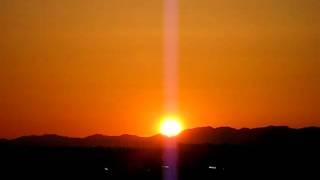 Sunset, Phoenix, Arizona, March 28, 2010