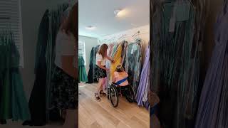 Miss Compassion Mobility | Photoshoot Dress Shopping | Veronica Michaels Bridal | Spanish Fork UT