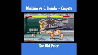 Dhalsim vs E. Honda - Double K. O. - Street Fighter II: The World Warrior