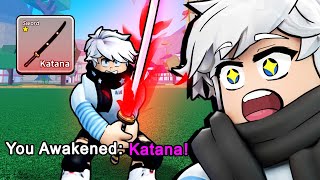 AWAKENED Katana Killing All Bosses In Blox Fruits