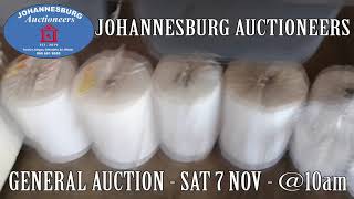 Weekly General Auction Video for 7th November 2020 @10am