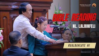 Bible Reading | Nl. Lalrinfeli | Rualbanlote Ni | 16.06.2024