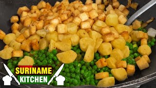 Paneer Met Aardappel Krieltjes (Vegetarish Gerecht) | Paneer With Baby Potatoes (vegetarian dish)