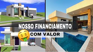 Valor do financiamento e planta baixa - parte 01