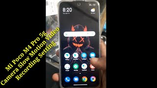 Mi Poco M4 Pro 5g Camera Slow Motion Video Recording Keise Kare || MI Camera Setting