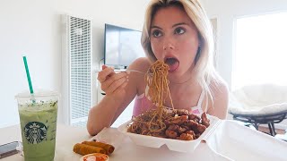 PANDA EXPRESS MUKBANG + q&a