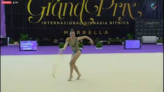 Tatiana Cocsanova (CAN) Hoop Final - Grand Prix Marbella 2022