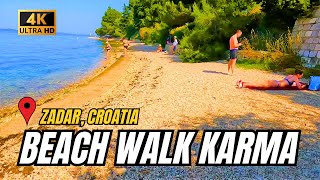 BEACH WALK KARMA - ZADAR, CROATIA 4K