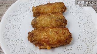 Crispy Garlic Chicken Wings (酥皮蒜香鸡翅)