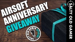 SOG Airsoft Anniversary Q&A and GIVEAWAY  | SaltyOldGamer Airsoft Special