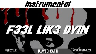 Playboi Carti - F33l Lik3 Dyin (INSTRUMENTAL) *reprod*