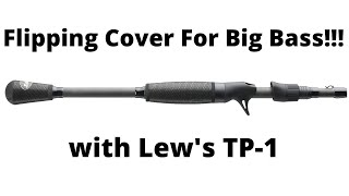 Lew's TP-1 BLACK(Actual On Water - Flippin'/Pitchin' Cover for Big Bass) TEST and REVIEW!!!