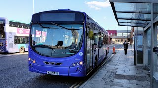 *BEAST* Ride on First South Yorkshire Volvo B7RLE Wright Eclipse 2, 69441 (WX59 BYT) - Route 95