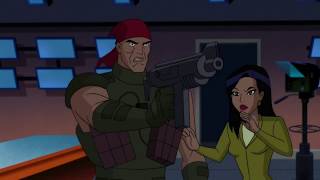 Newsroom hostage situation | Justice League vs the Fatal Five