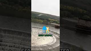 Peak District's Cascading Waters at Ladybower Reservoir | #shorts #shortsfeed #shortvideo