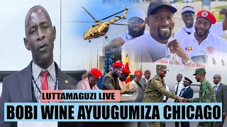 Luttamaguzi Semakula Live: Bobi Wine Ayuugumiza Chicago