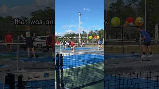 Wow! 🤩 what an epic volley 🎾🏓😅 #sports #pickleball #epic #cool #fyp #viral #shorts