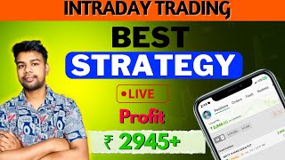 18 March - Live Intraday Trading | Best Intraday Trading Strategy for Beginners#selftrading