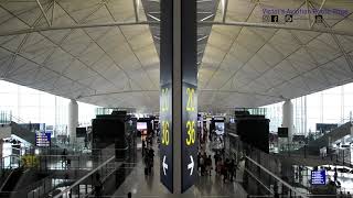 The Crowd of Hong Kong International Airport