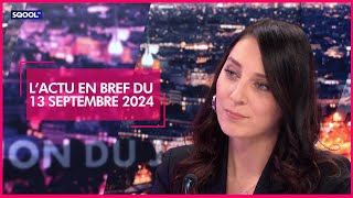 Un directeur d'école mis à pied à Pau (Pyrénées-Atlantiques) : l'actu en bref du 13 septembre 2024