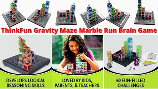 ThinkFun Gravity Maze Marble Run Brain Game and STEM Toy for Boys and Girls