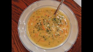 Cheddar BROCCOLI MICRO GREEN soup making with my Niece!