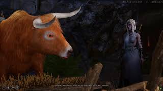 Patch 4 - Talking to Sassy Cows - Baldur's Gate 3 Early Access